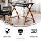 Flash Furniture Computer Desk Glass Top Cherry Desk, 23-1/2" D X 29" H, 39-1/4" W X Laminate, Table Top: Glass NAN-JN-2824S-GG - alternate 5